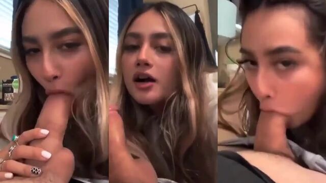 A blowjob with all the passion from your girlfriend