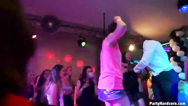 Girls are going crazy at the party 37