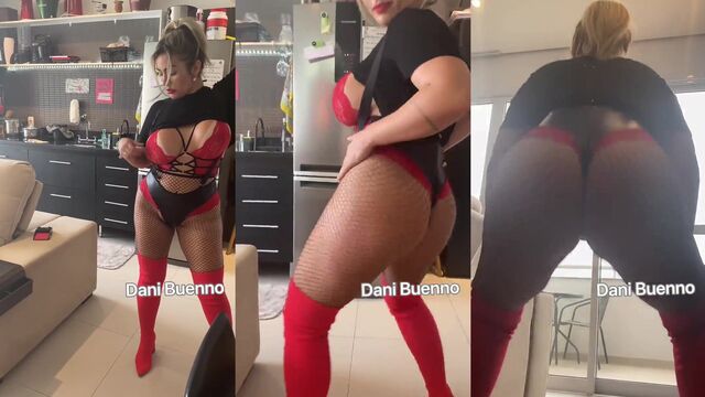 Dani Bueno is a sexy home alone girl who loves meeting new people
