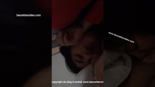 French Arab amateur girl gets fucked in a steamy leak