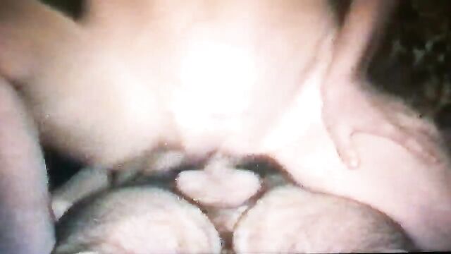 Close-up action with intense intensity and passionate passion in this scene