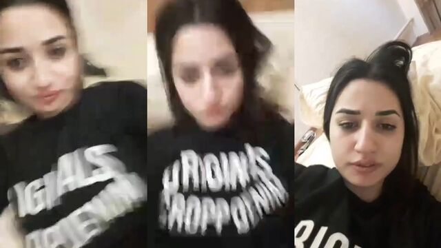 A group of hot girls are having fun together