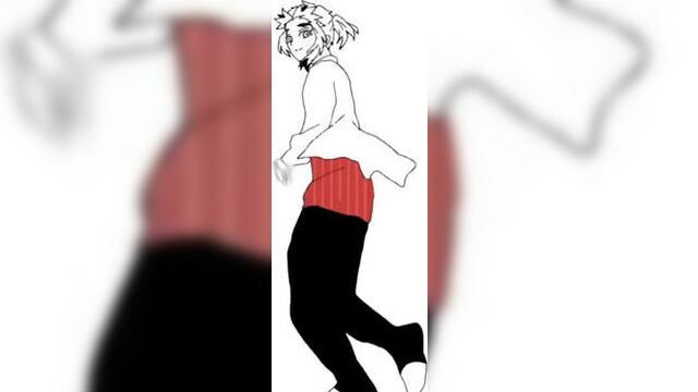 Танцуют персонажи Аниме: «Клинок, рассекающий демонов»