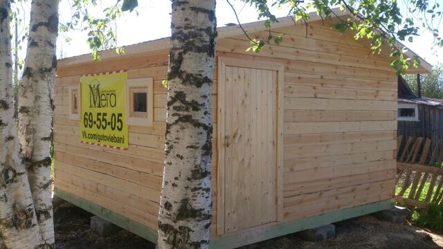 Баня из бруса 4 на 4 метра