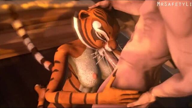 Секс с тигрицей (Кунфу панда)