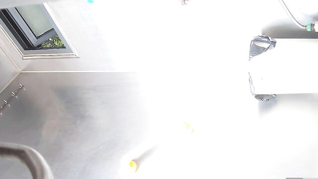 Spycam voyeur Asian toilet action with hidden camera peeping