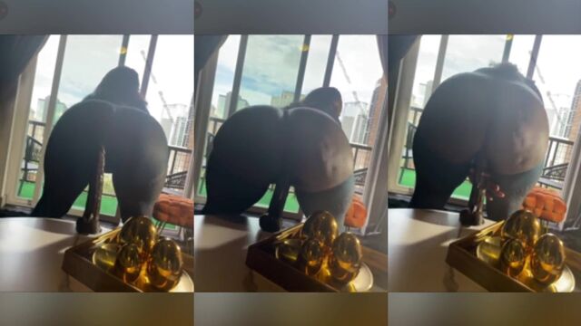 A man with a big dick fucks his pretty and sexy girlfriend hard