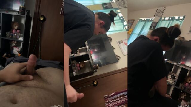 Big titty slut gets her pierced nipples touched by dildo