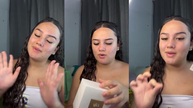 A cute little girl with a big cock was asking for milk