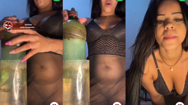 A very slutty and horny morena came for a massage, got fucked