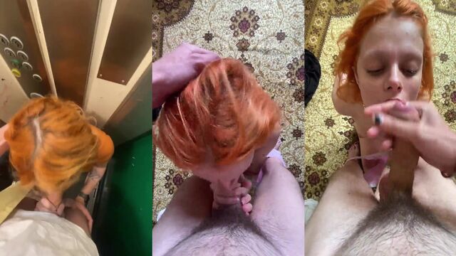 A French goth girl gets punished by her boyfriend
