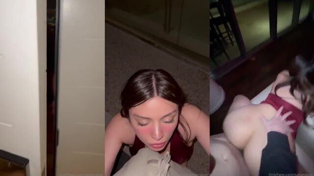 Gorgeous Latina gets her pussy full of sticky cum cake