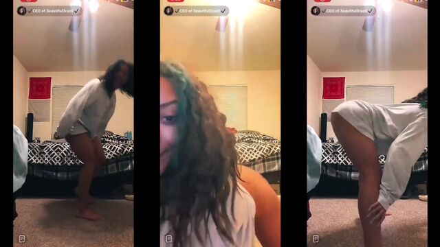 Random girls flashing their pussies and titties on TikTok live