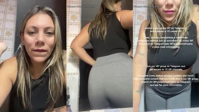 A girl with a great body lives with three guys in the same house
