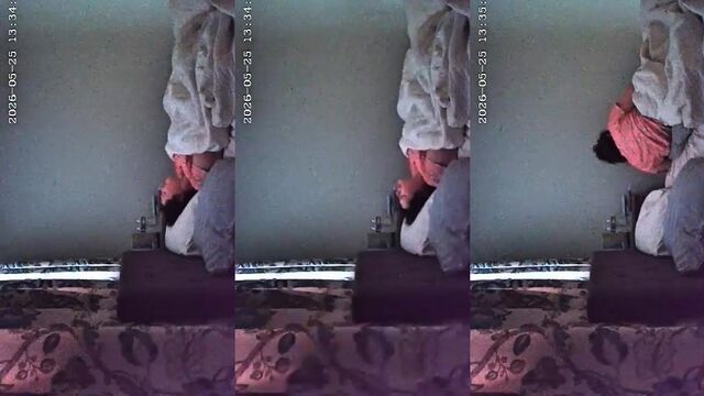 A man caught his wife getting fucked by a dildo