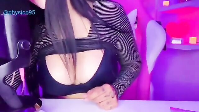 The hot teacher seduces her student through sensual ASMR audio