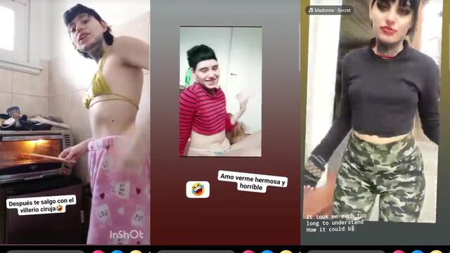 A sexy brunette has sex with her boyfriend in the bathroom