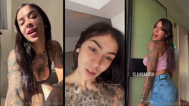 A couple is dancing and having fun together, with a hot Latina woman