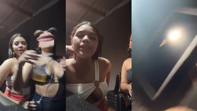 A cute girl got her pussy eaten and fingered on IG live