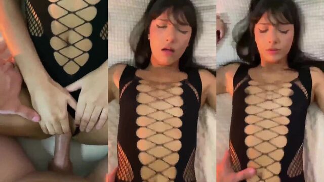 A young and beautiful slut enjoys showing herself on the internet