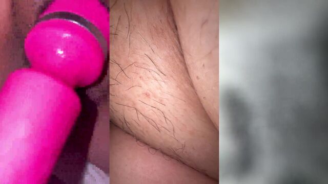Latina teen gets her pussy wet with a big WAP