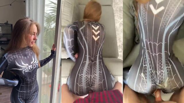 Cosplay sex with sexy femboy who loves to roleplay