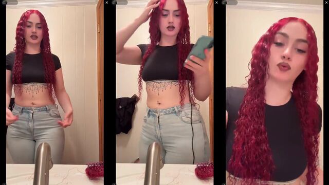 Ghetto PAWG getting fucked on TikTok live