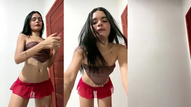 The guy fucked his girlfriend on a live stream