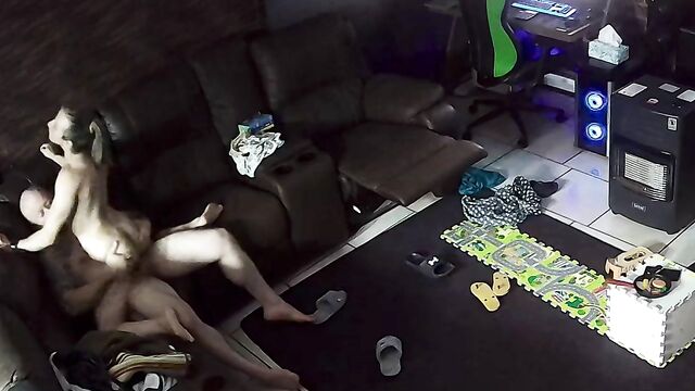 A couple has anal sex while on IP cam, part 5 of their journey