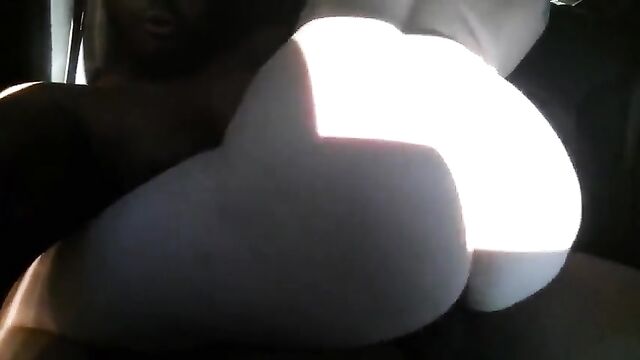 Hotwife cheats on her husband in the bully’s car