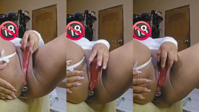 The slutty nurse gave me a very hot blowjob over the phone