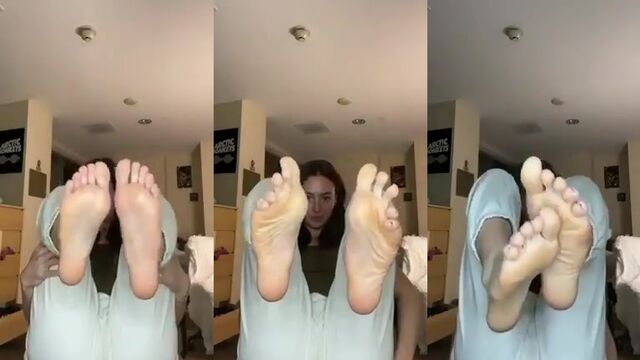 Foot play with an amateur, part 18 - the best foot job ever!