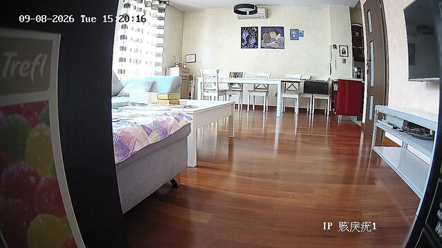 An older woman was caught on camera in a compromising situation part 2