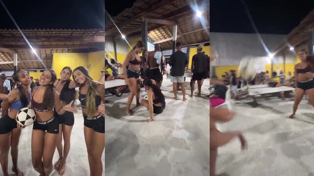 Sexy teen Luiza Pereira gets her tight pussy railed hard
