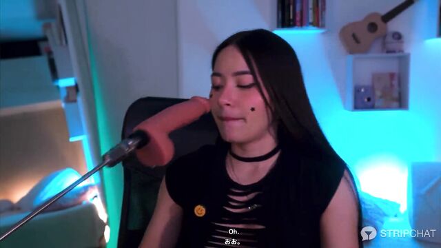 A young and beautiful girl has sex at home