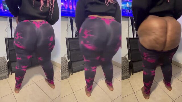 Ebony beauty with big ass gets fucked hard and facialised