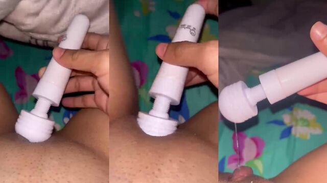 Masturbating my wet pussy with a rich orgasm, come see!