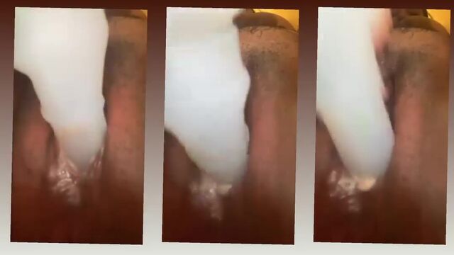 Juicy Latina ass shaken in the dining room of neighbors