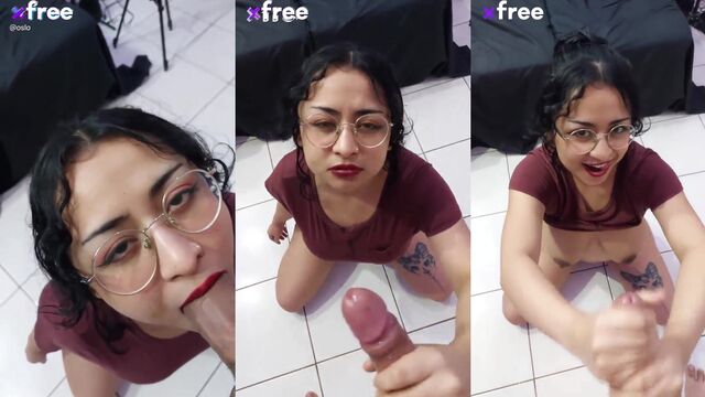 A sexy woman shows her lustful passion in a bold way
