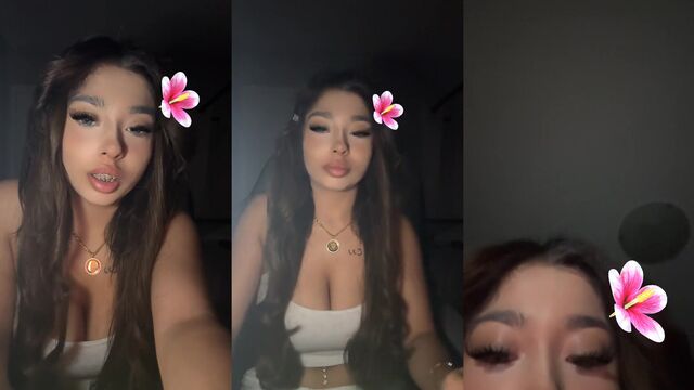 TikTok live archive with a spicy 53r3n45um5 show