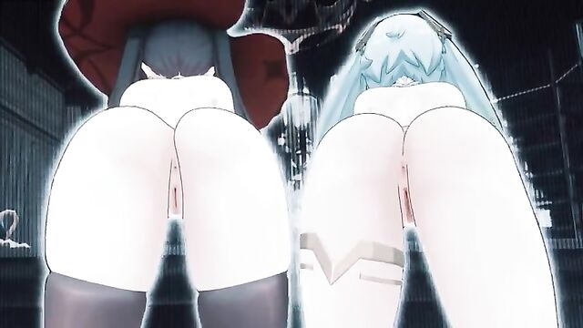 Twerk it more 3D animation, where curvy chicks take massive cocks in a compilation