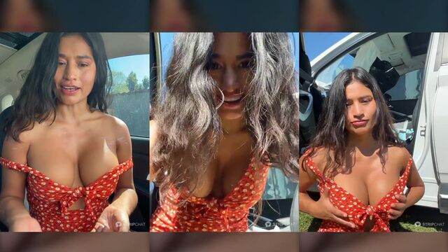 This hot bitch enjoys being watched while she masturbates on webcam