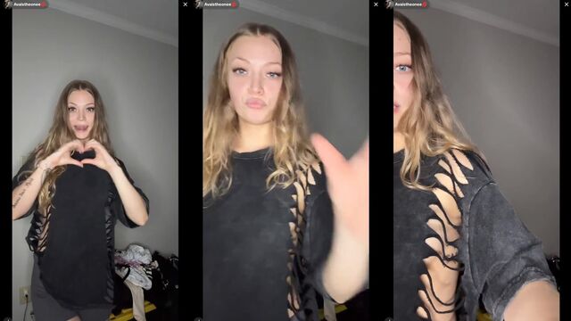 TikTok live with 4v415th30n3, a spicy stream to watch