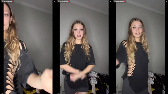 Guy fucked a girl with a fake dick on TikTok live