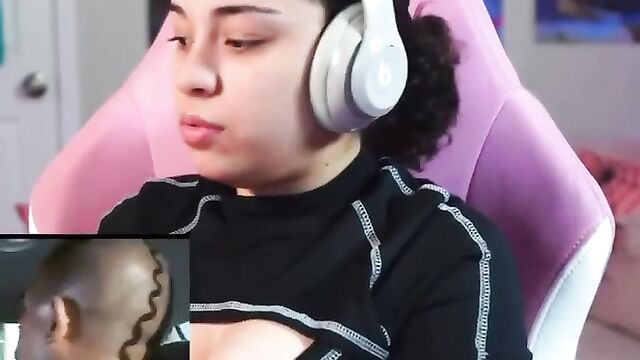 A big tit MILF with a thick ass is shaking it all