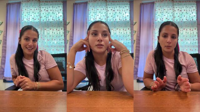 Hot Latina MILF teacher rides Asian guy’s huge dick with passion