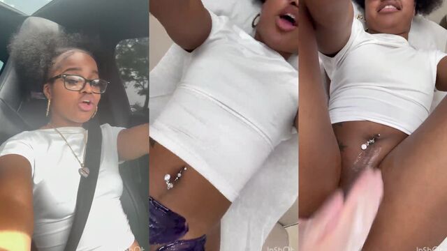 Waxing appointment with a chubby ebony girl turned into sex