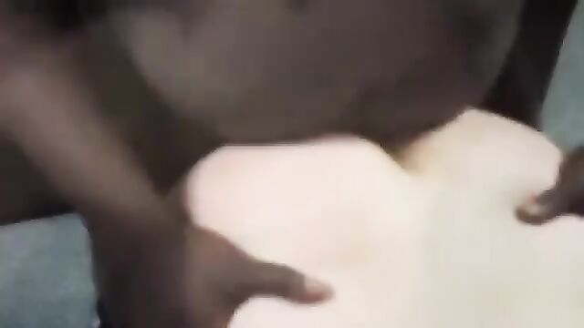 A blonde woman with big ass enjoys getting fucked by BBC