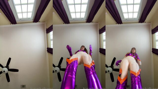 Giantess foot fetish with long slender soles action
