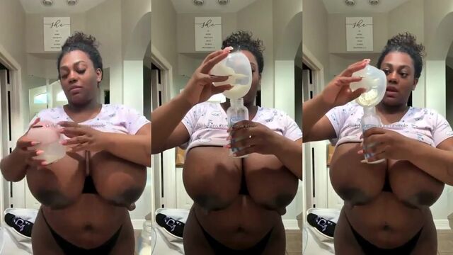 Corine and lactating pregnant Alicia enjoying each other’s company